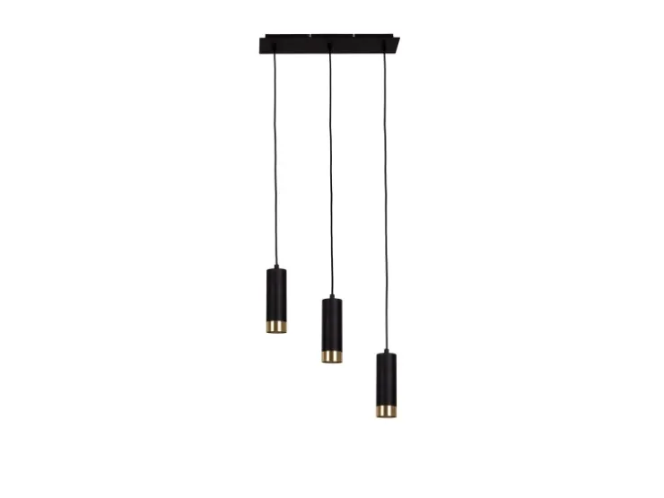 Online Näve Pendelleuchte Fridu Schwarz 150 cm x 48 cm x 9 cm 3er-Set