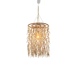 Pendelleuchte Kokos Natur Ø 40 cm x 120 cm Kücheninseln