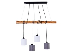 Sale Pendelleuchte Malta Natur 150 cm x 100 cm x 13 cm 4er-Set Kücheninseln
