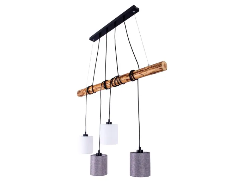 Sale Pendelleuchte Malta Natur 150 cm x 100 cm x 13 cm 4er-Set Kücheninseln