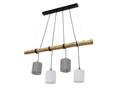 Sale Pendelleuchte Malta Natur 150 cm x 100 cm x 13 cm 4er-Set Kücheninseln