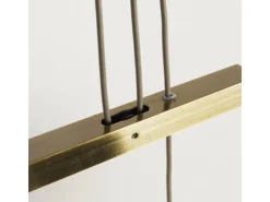 Hot Näve Pendelleuchte Tilde 4-flammig Braun-Beige