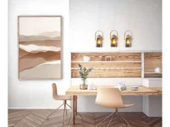 Hot Näve Pendelleuchte Vidrio Silber 141 cm x 11,5 cm 64 cm 3er-Set