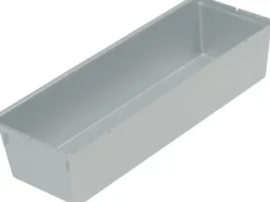 Clearance Schubladeneinsatz Light Silver 23 cm x 8 cm x 5 cm Küchen-Ordnungssysteme