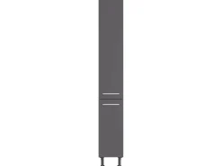 Optifit Küchenregale|Vorratsbehälter<Küchen-Apothekerschrank Ingvar420 30cmx 211,8cmx 58,4cm Anthrazit Matt