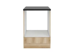 Optifit Kochfelder<Küchen-Herdumbau 60 x 88 x 60 cm Kaya290 Nachbildung Wildeiche