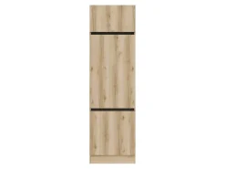 Hot Optifit Küchen-Hochschrank f. Kühlschr. 60 x 206,8 x 57,1cm Kaya290 NB Wildeiche
