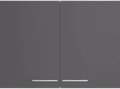 Best Optifit Küchen-Oberschrank Ingvar420 100 cm x 70,4 cm x 34,9 cm Anthrazit Matt