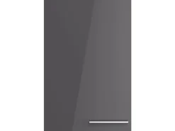 Best Küchen-Oberschrank Jonte984 45cm x 70,4cm x 34,9cm Anthrazit-Wildeiche Küchenschränke