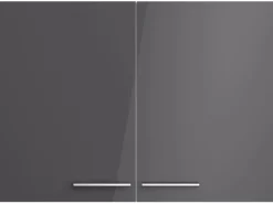 Best Küchen-Oberschrank Jonte984 100 x 70,4 x 34,9 cm Anthrazit-Wildeiche Küchenschränke