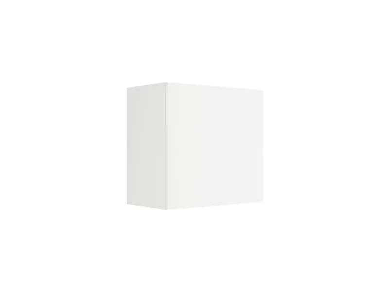 Best Küchen-Oberschrank 60 x 57,6 x 34,6 cm Luca932 Weiß Anthrazit Küchenschränke|Einbauküchen