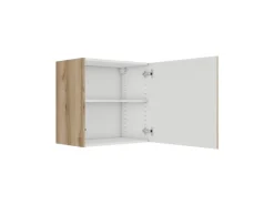 Optifit Küchenschränke<Küchen-Oberschrank 60 x 57,6 x 34,6 cm Kaya290 Nachbildung Wildeiche