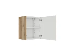Clearance Optifit Küchen-Oberschrank 50 x 57,6 x 34,6 cm Kaya290 Nachbildung Wildeiche