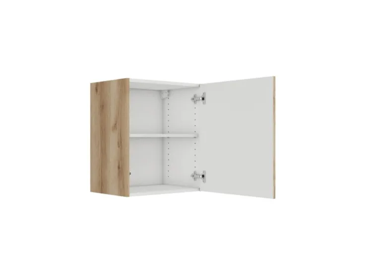 Clearance Optifit Küchen-Oberschrank 50 x 57,6 x 34,6 cm Kaya290 Nachbildung Wildeiche