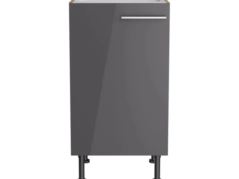 Best Küchen-Spülenunterschrank Jonte984 45x87x58,4cm Anthra.-WildEiche Küchenschränke