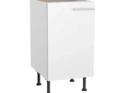Best Optifit Küchen-Unterschrank Bengt932 45 cm x 87 cm x 58,4 cm Weiß