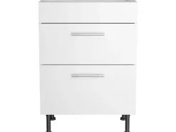 Online Optifit Küchen-Unterschrank für Kochfeld Bengt932 60 cm x 87 cm x 58,4 cm Weiß