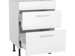 Online Optifit Küchen-Unterschrank für Kochfeld Bengt932 60 cm x 87 cm x 58,4 cm Weiß