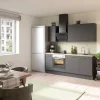 Optifit Besteckkästen|Küchenschränke<Küchenzeile Optikoncept Ingvar ohne E-Geräte 210 cm Anthrazit