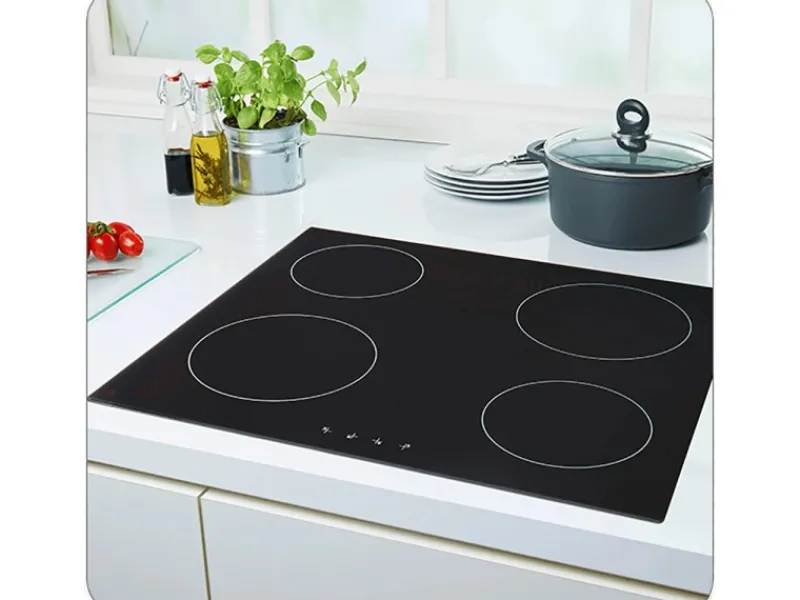 Outlet Küchenzeile Optikoncept Ingvar 210 cm Anthrazit Besteckkästen|Einbauküchen