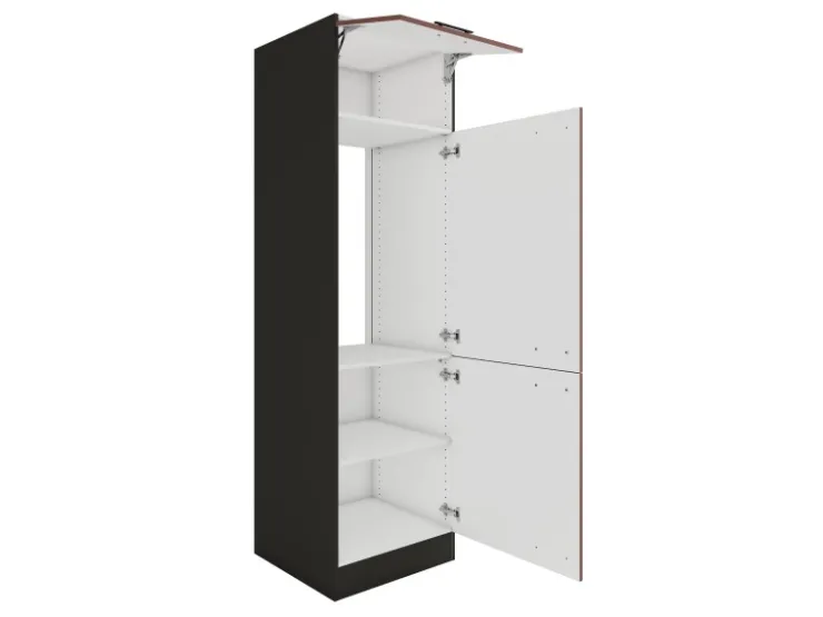 Best Optifit Nizza407 Küchen-Geräteumbauschrank 60 cm Rostrot