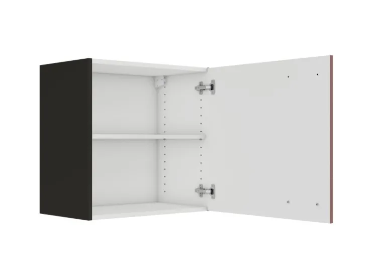 Best Optifit Nizza407 Küchen-Oberschrank 60 cm Rostrot