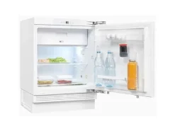Clearance Optifit Rimini409/Verona405 Küchenzeile 210 cm Rillendekor Nussbaum / Steingrün
