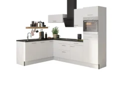 Optifit Winkelküchen|Besteckkästen<Winkelküche Optikoncept Bengt 270 cm Weiß