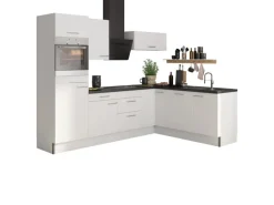 Sale Winkelküche Optikoncept Bengt 270 cm Weiß Winkelküchen|Kühlschränke