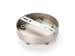 New Orion Lightstyle Deckenbaldachin 5 Auslässe Ø 120 mm Silber