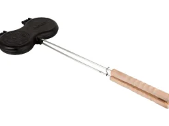 Online Petromax Burgereisen BG-IRON Holzgriff Gusseiserne Form