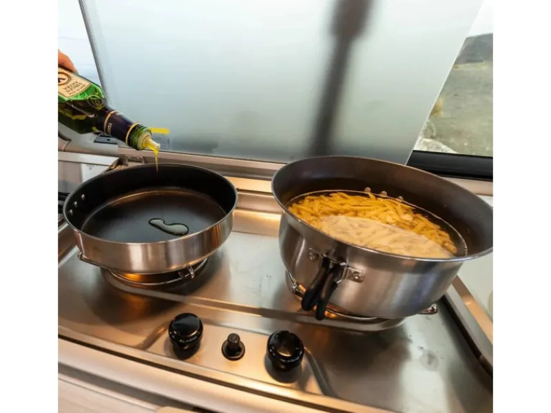 Camping-Topfset Dimego Stahl Pfannen