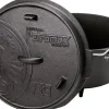 Clearance Petromax Dutch Oven FT9 Schwarz mit Standfüßen 7,5 l Ø 23,9 cm