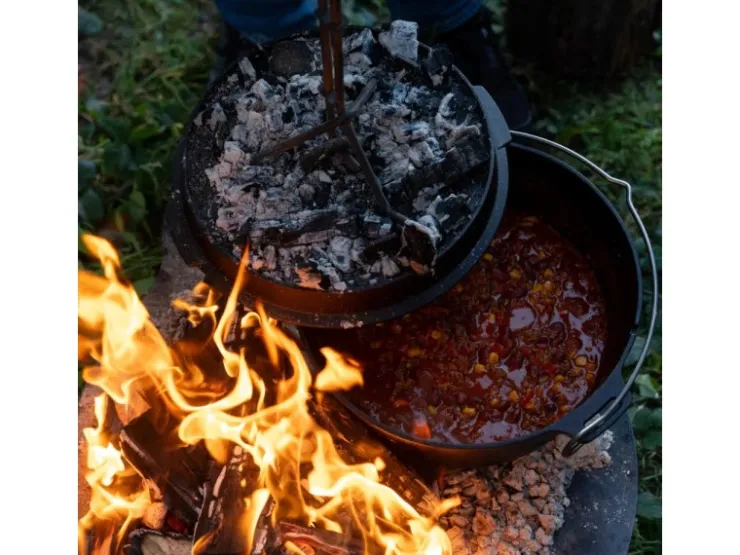 Petromax Pfannen|Töpfe<Dutch Oven FT12 Schwarz mit Standfüßen 10,8 l
