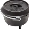 Petromax Pfannen<Dutch Oven FT1 Schwarz mit Standfüßen ca. 1,1 l