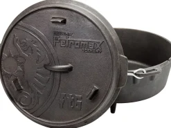 Petromax Herde|Töpfe<Dutch Oven FT6 Schwarz mit Standfüßen 5,5 l