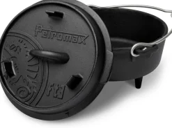 New Dutch Oven FT3 Schwarz mit planem Boden 1,6 l Töpfe