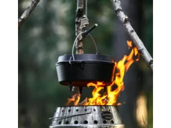Petromax Töpfe<Dutch Oven FT18-T Schwarz mit planem Boden ca. 17,3 l