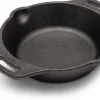 Petromax Pfannen|Herde<Feuerpfanne FP15H-T Schwarz mit 2 Henkeln Gusseisen Ø 15 cm