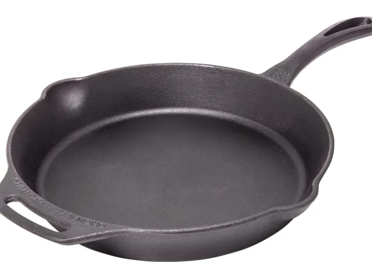 Petromax Herde<Feuerpfanne FP30-T Schwarz mit Stiel Gusseisen Ø 30 cm