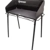 Best Feuertopf Tisch FE90 Stahl Schwarz Arbeitsfläche 45 x 90 cm Töpfe