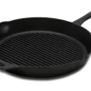 Sale Grillpfanne Gusseisen mit Stiel 35cm Herde
