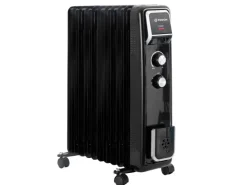 Sale PowOn Ölradiator 1000-2500 Watt 11 Rippen mit Wäschetrockner & Luftbefeuchter