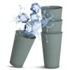 Discount Becher Kunststoff Grün 0,4 Liter 4er Pack Geschirr