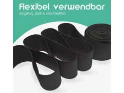 Discount ProHome Gummiband 2,5 m x 1,5 cm Schwarz