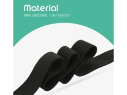 Discount ProHome Gummiband 2,5 m x 1,5 cm Schwarz