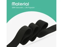 Online Gummiband 2,5 m x 3,5 cm Schwarz Küchenhelfer