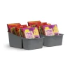 Outlet ProHome Küchenorganizer Gewürze & Tüten Anthrazit 2er Pack