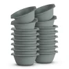 New Kunststoff Schüssel BPA Frei 1,55 x 6 cm Grün 16er Pack Geschirr