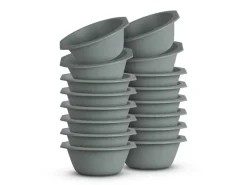 New Kunststoff Schüssel BPA Frei 1,55 x 6 cm Grün 16er Pack Geschirr